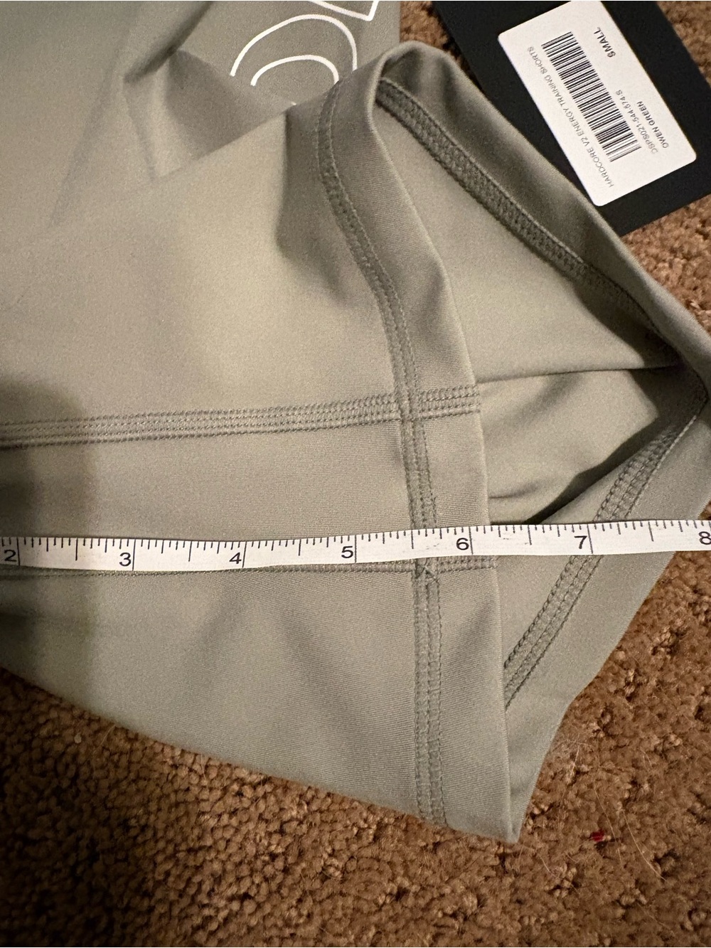NWT Darc Sport hardcore V2 energy training 6” shorts small Owen green - Picture 6 of 10
